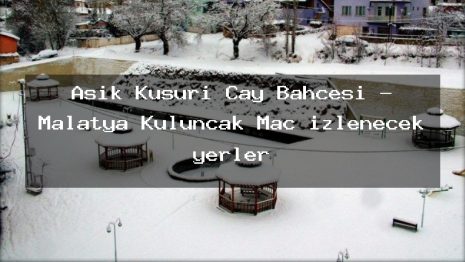 Aşık Kusuri Çay Bahçesi – Malatya Kuluncak Maç izlenecek yerler
