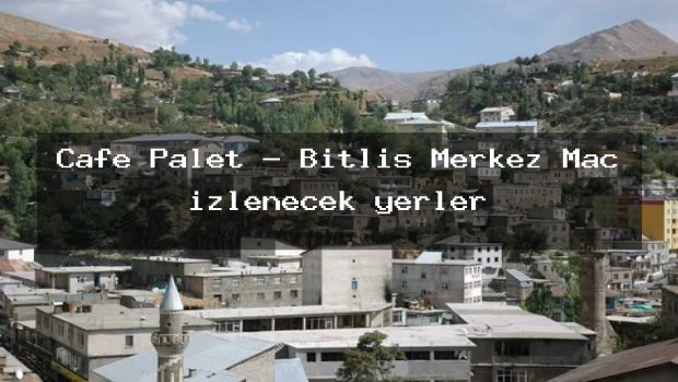 Cafe Palet – Bitlis Merkez Maç izlenecek yerler