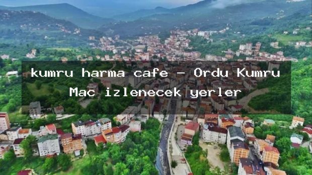 kumru harma cafe – Ordu Kumru Maç izlenecek yerler