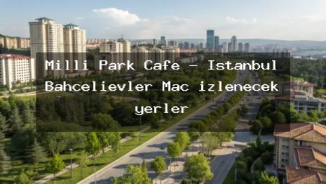 Milli Park Cafe – İstanbul Bahçelievler Maç izlenecek yerler