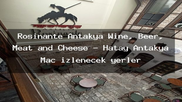 Rosinante Antakya Wine, Beer, Meat and Cheese – Hatay Antakya Maç izlenecek yerler
