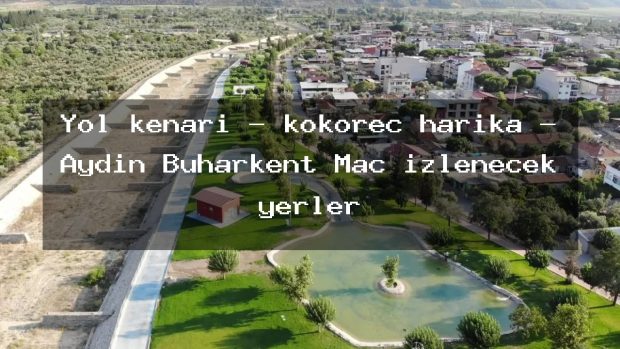 Yol kenarı – kokoreç harika – Aydın Buharkent Maç izlenecek yerler